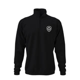 Lion Shield Future Looks Bright Black Performance 1/4 Zip