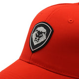 VT Shield Logo Future Looks Bright Red & Black Flex Fit Hat