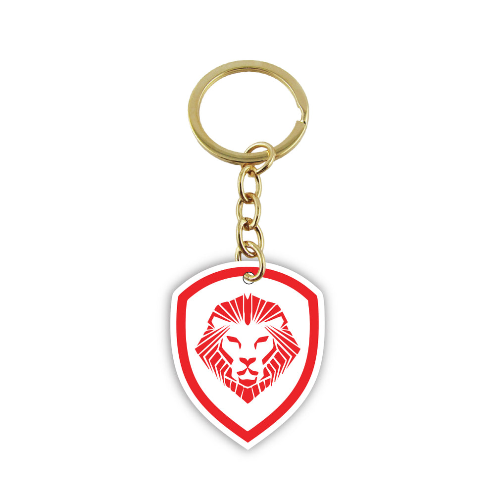 VT Lion Shield Keychain