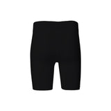 Women's Future Looks Bright Black and Gold Performance Biker Shorts