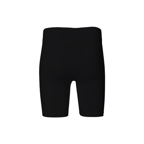 Women's Future Looks Bright Black and Gold Performance Biker Shorts