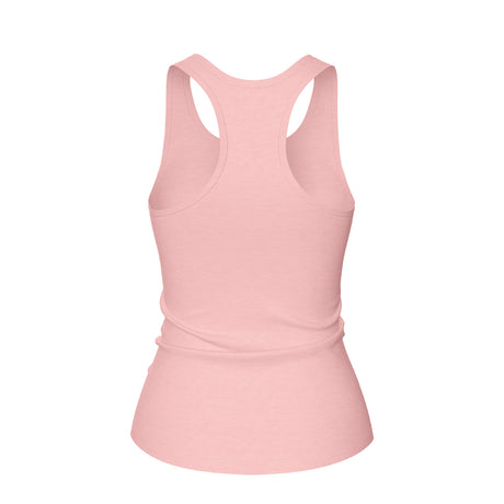 Women's Future Looks Bright Blush Solid Print Performance Midi Tank