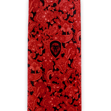 Limited Edition - Valuetainment x Stefano Ricci Red & Black Luxury Paisley Tie (1 of 100)