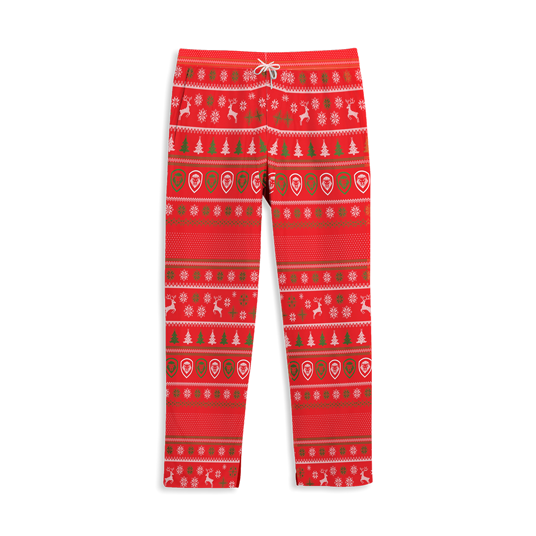 Men's Future Looks Bright Christmas Pajamas Top & Bottom Set