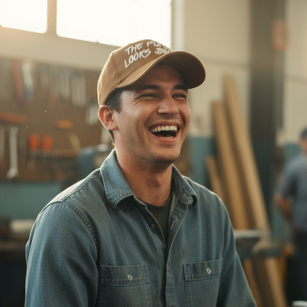 Future Looks Bright Workwear Snapback Hat