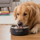 Future Looks Bright Valuetainment Black YETI Dog Bowl 4 oz