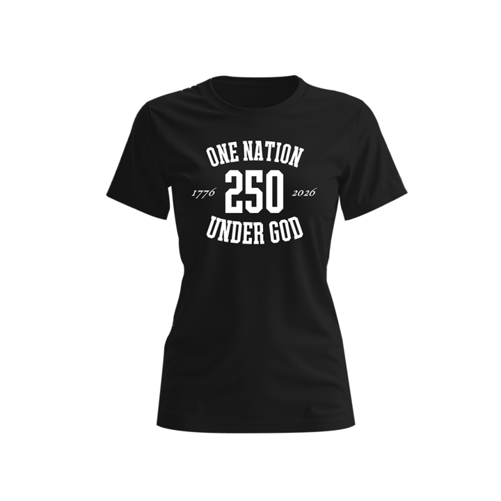 Women's One Nation Under God 250 Short Sleeve T-Shirt