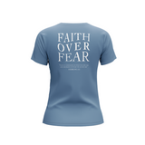 Women's Faith Over Fear Short Sleeves T-Shirt