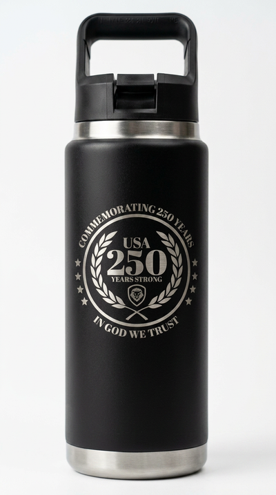 250 GCIW Laser Engraved Bottle July Bundle