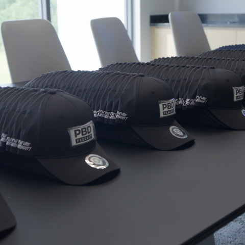 PBD Autographed Podcast Black Snapback Hat