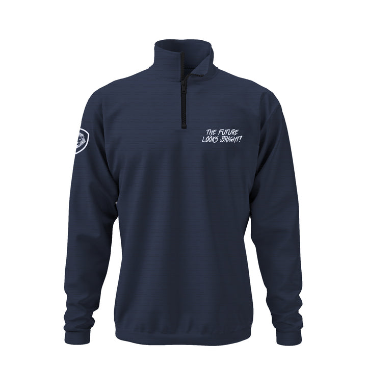 Dark Grey Future Looks Bright Performance 1/4 Zip